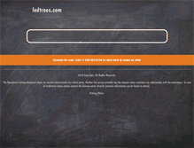 Tablet Screenshot of ledtrees.com